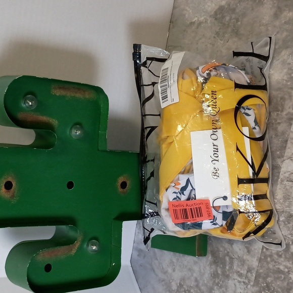 Hanna Nikole Womens Size 22W Plus Size Bikini Set 2 Piece High Waisted Swimsuit - Picture 7 of 14